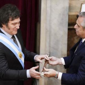 Argentine President sworn in