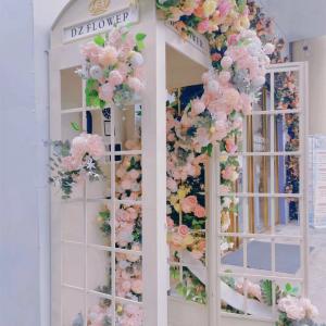 Custom Wedding Decor Pink London Telephone Booth