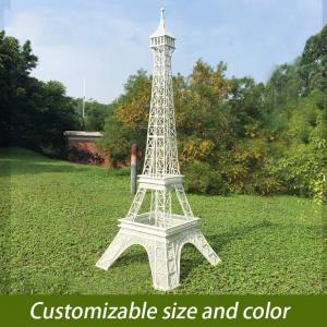 Eiffel Tower Large Ornament Handmade Metal Craft Outdoor Garden Decoration Wedding Decoration Eiffel Tower Ornament