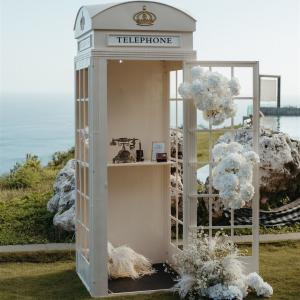 Wedding Party London Telephone Booth