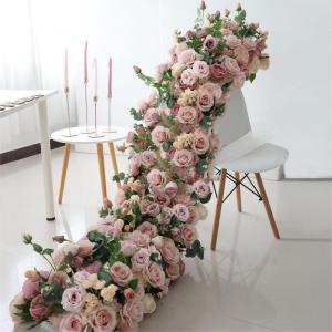 Wedding Artificial Flowers Row For Wedding Decoration